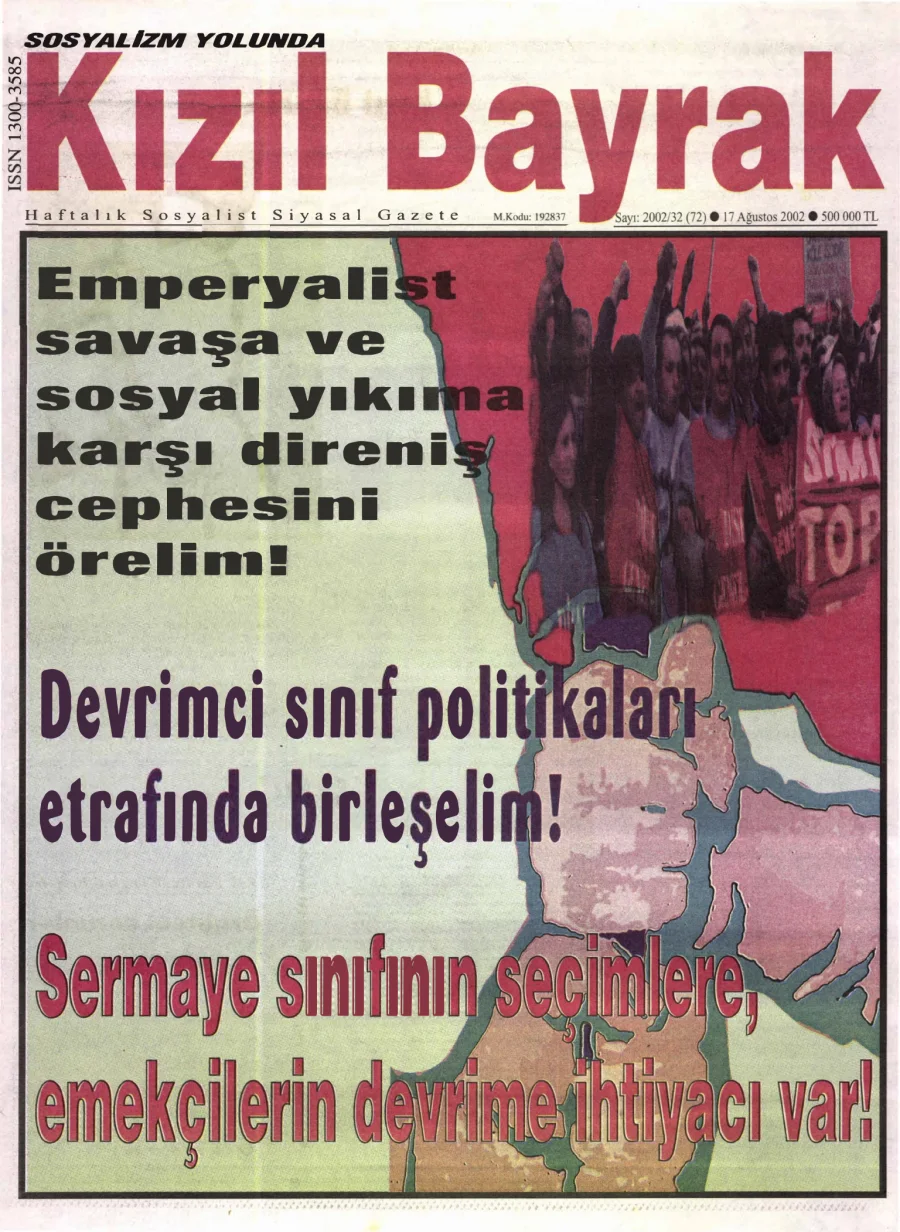 Yıl 2002 Sayı 32 17 Agustos kapak görseli
