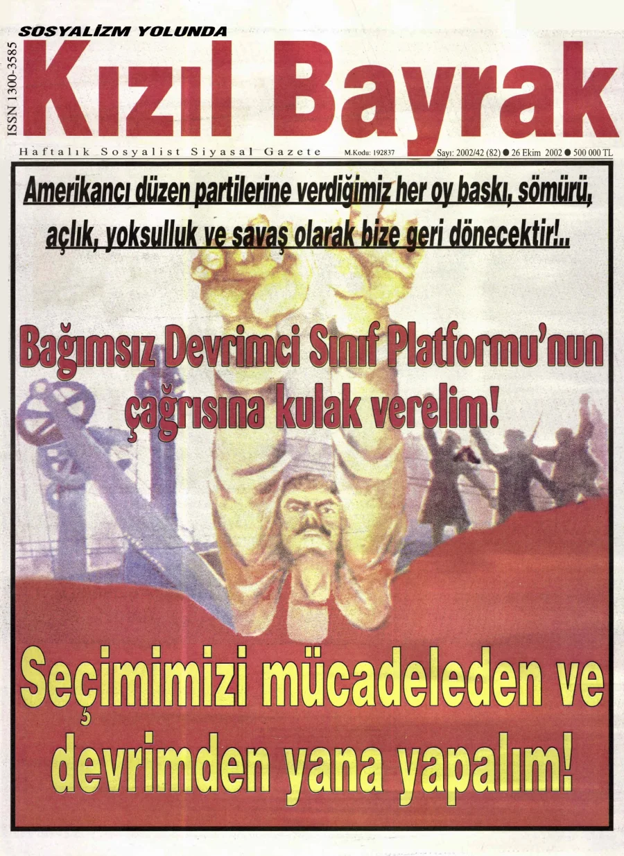 Yıl 2002 Sayı 42 26 Ekim kapak görseli