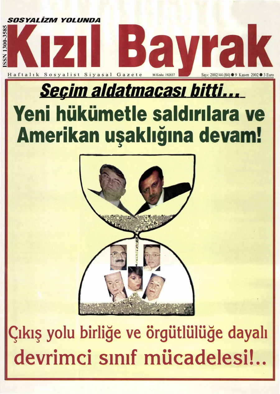 Yıl 2002 Sayı 44 9 Kasim kitap kapağı