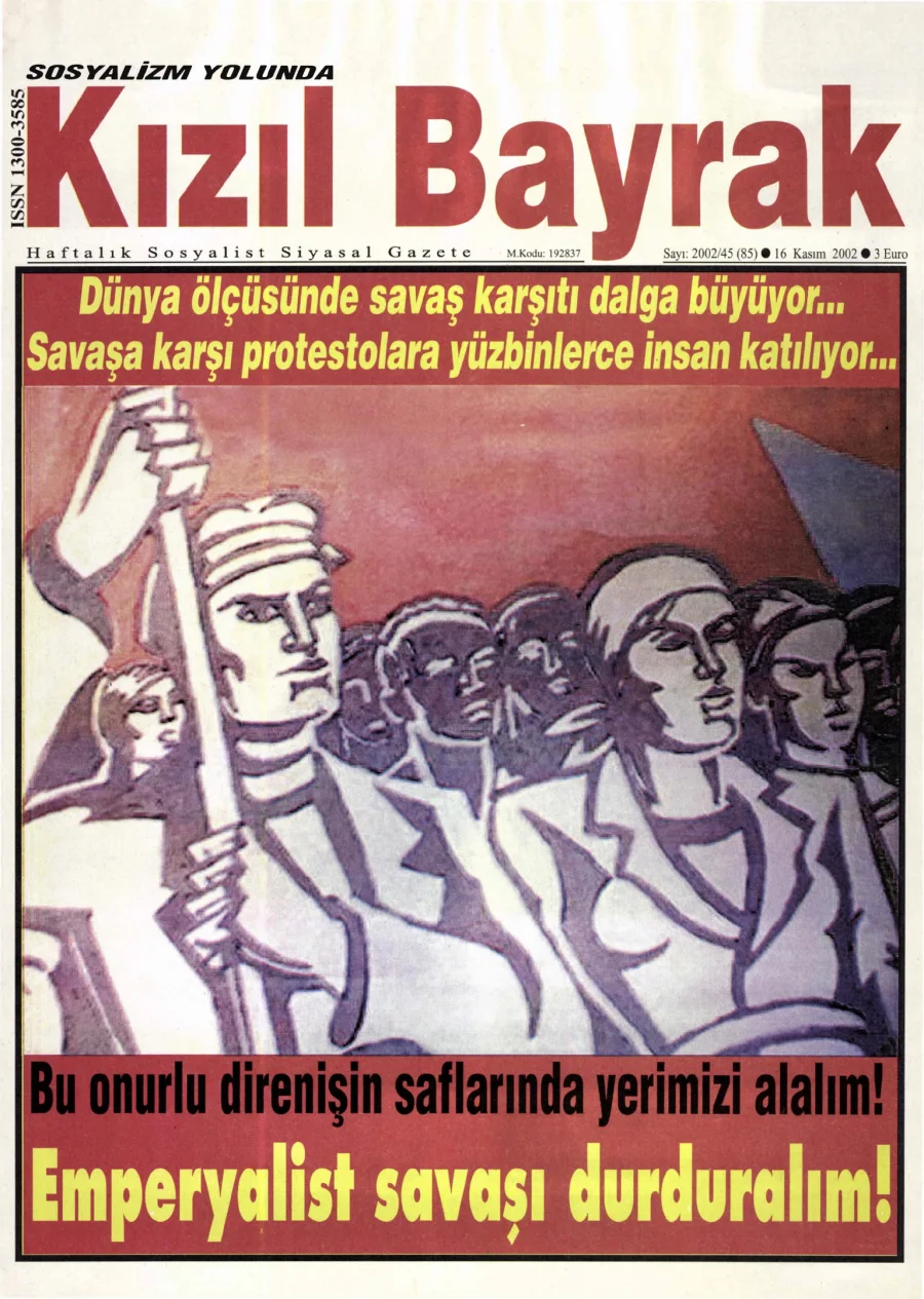 Yıl 2002 Sayı 45 16 Kasim kitap kapağı