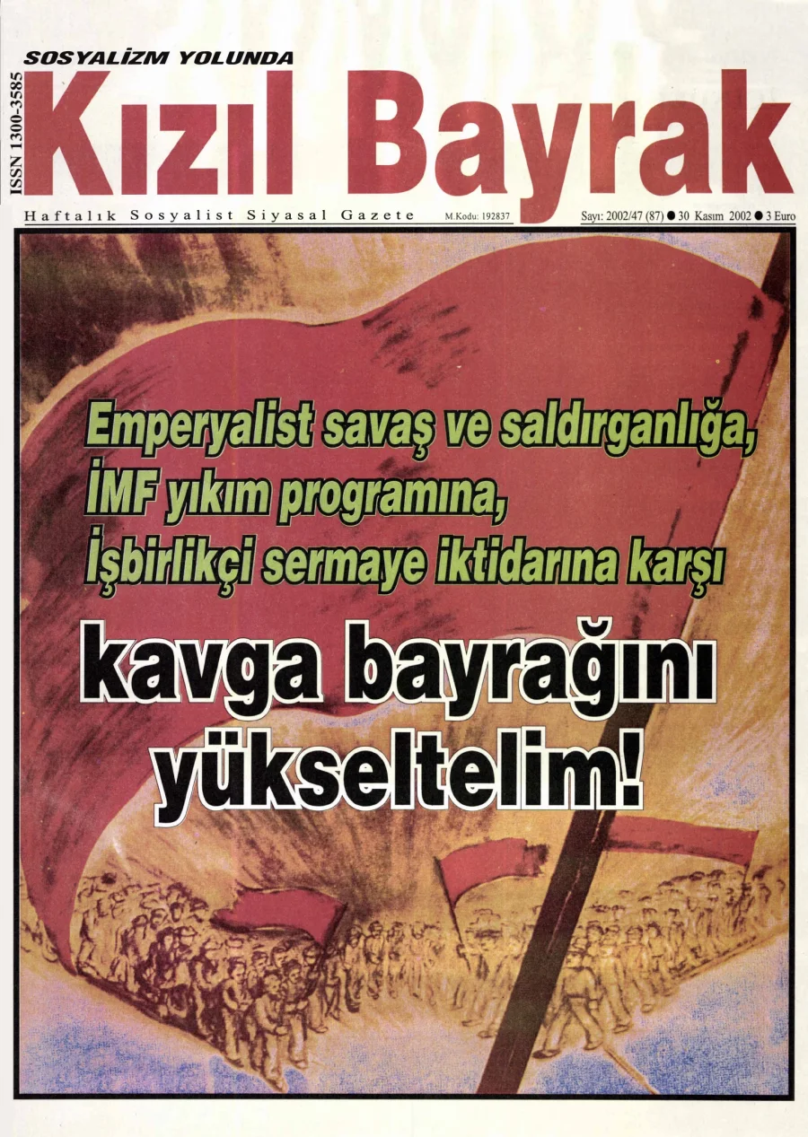 Yıl 2002 Sayı 47 30 Kasim kitap kapağı