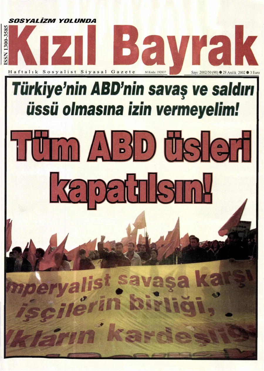 Yıl 2002 Sayı 50 28 Aralik kapak görseli