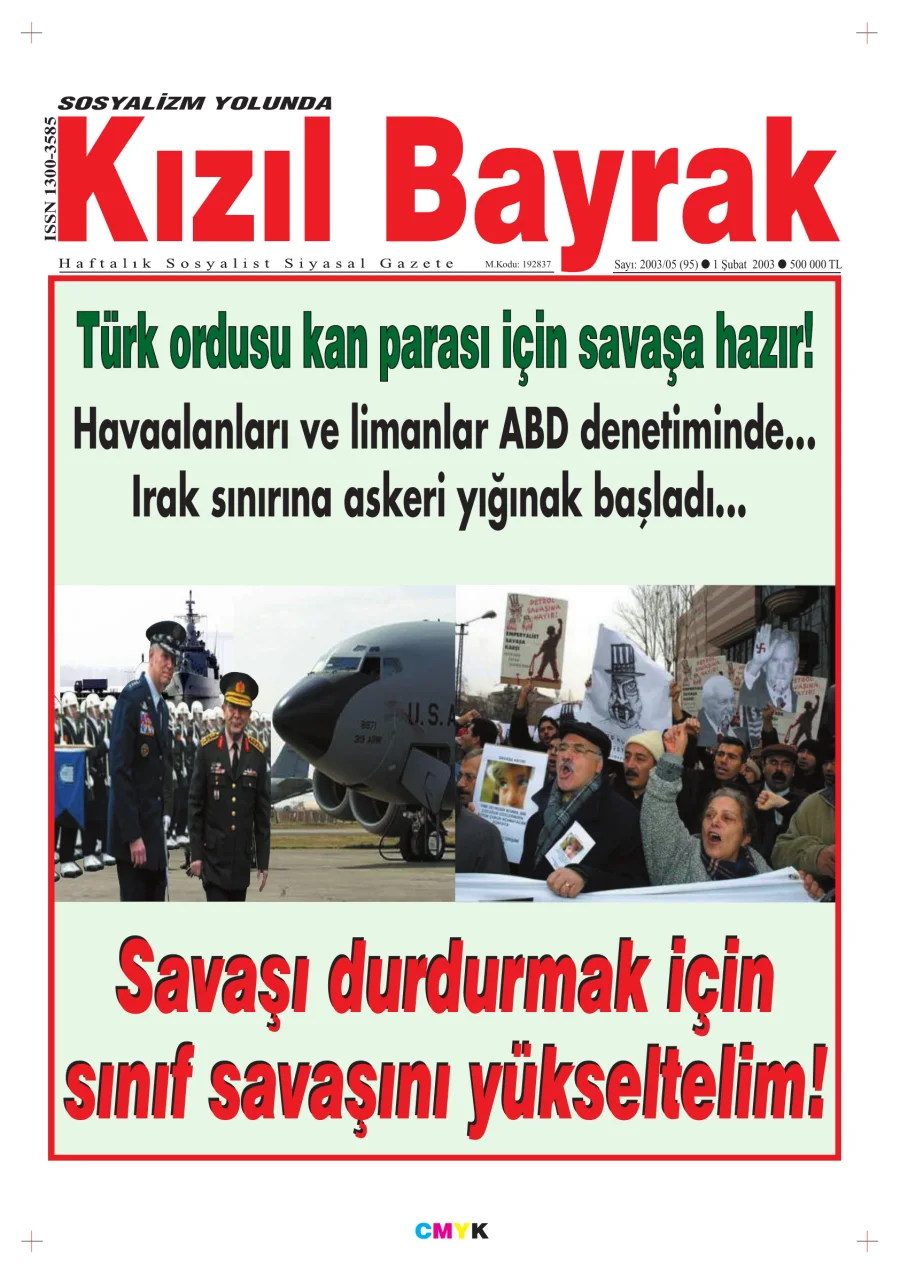 Yıl 2003 Sayı 05 01 Şubat kitap kapağı
