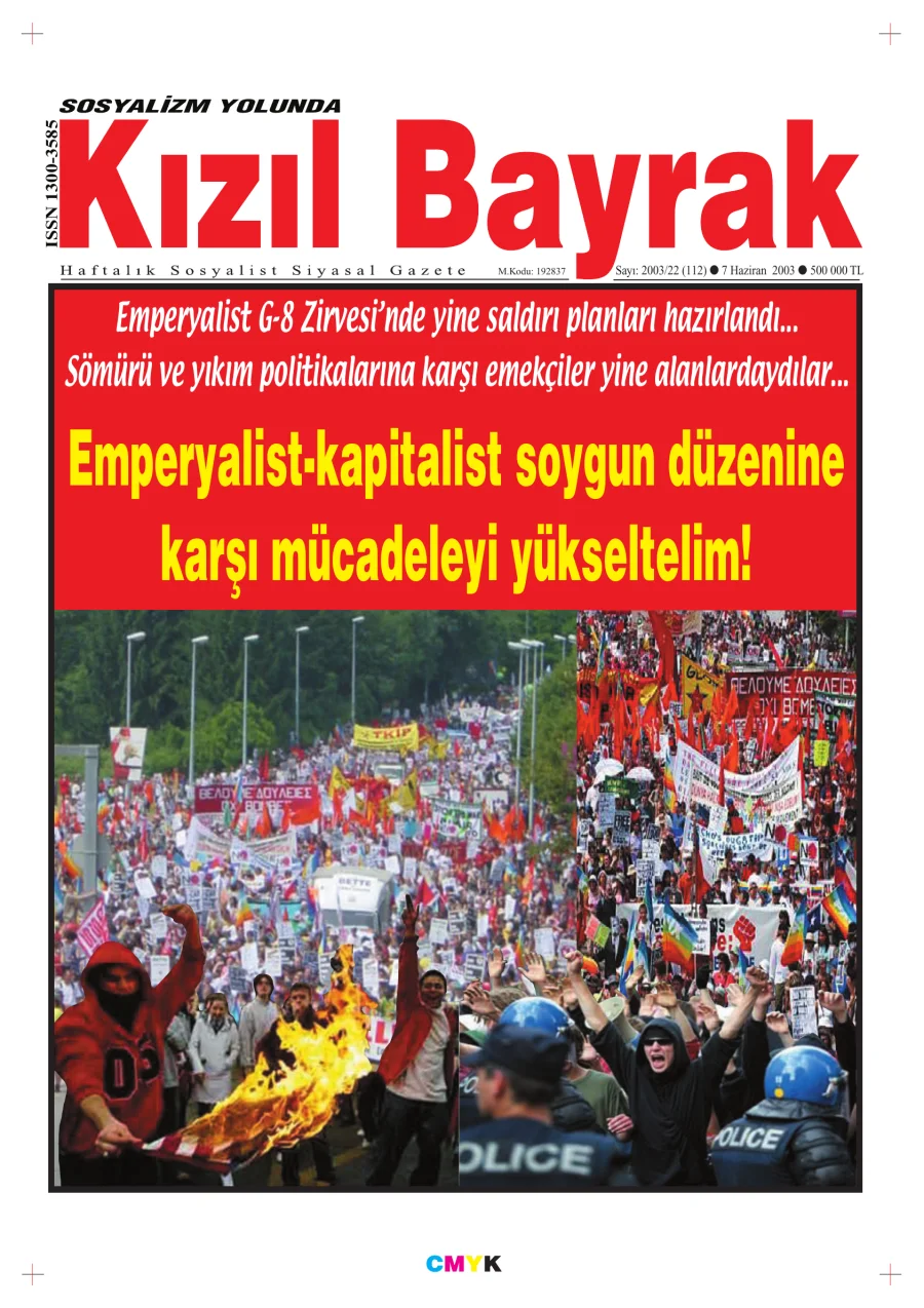 Yıl 2003 Sayı 22 07 Haziran kapak görseli