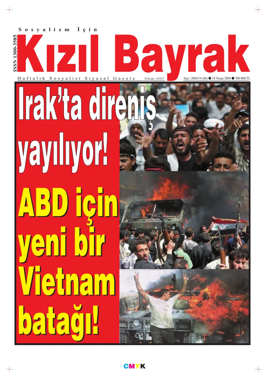 Yıl 2004 Sayı 14 10 Nisan kapak görseli