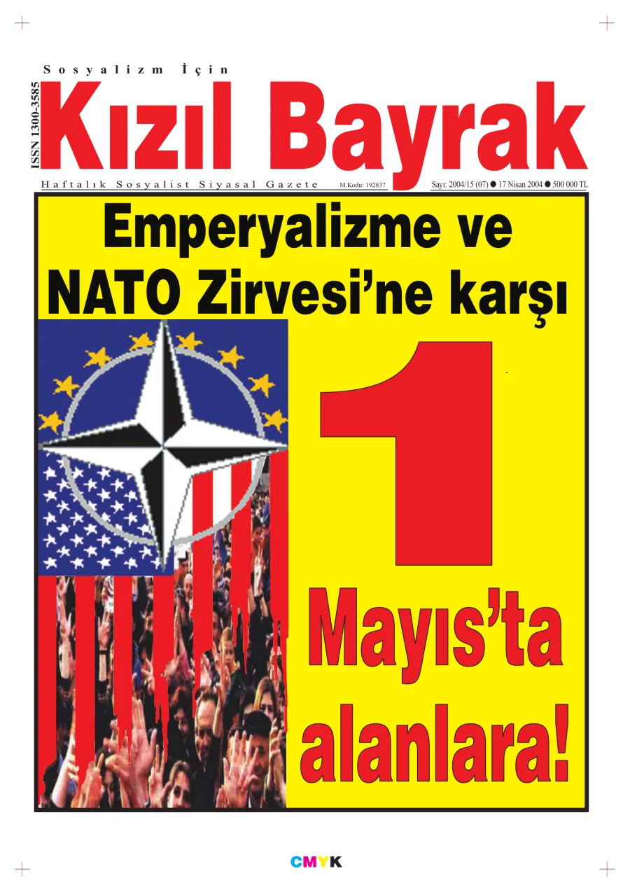 Yıl 2004 Sayı 15 17 Nisan kapak görseli