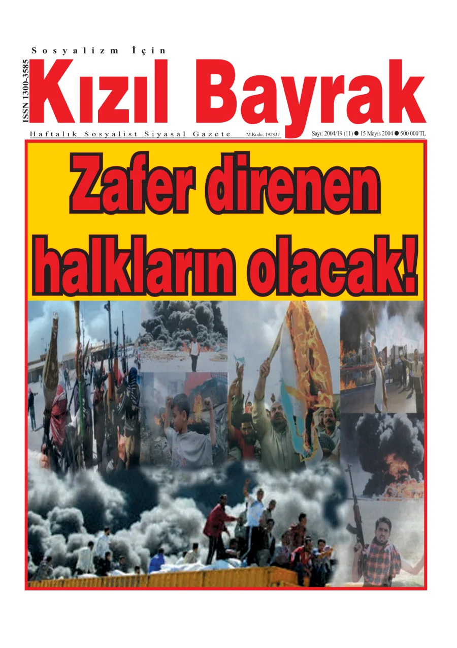 Yıl 2004 Sayı 19 15 Mayıs kapak görseli