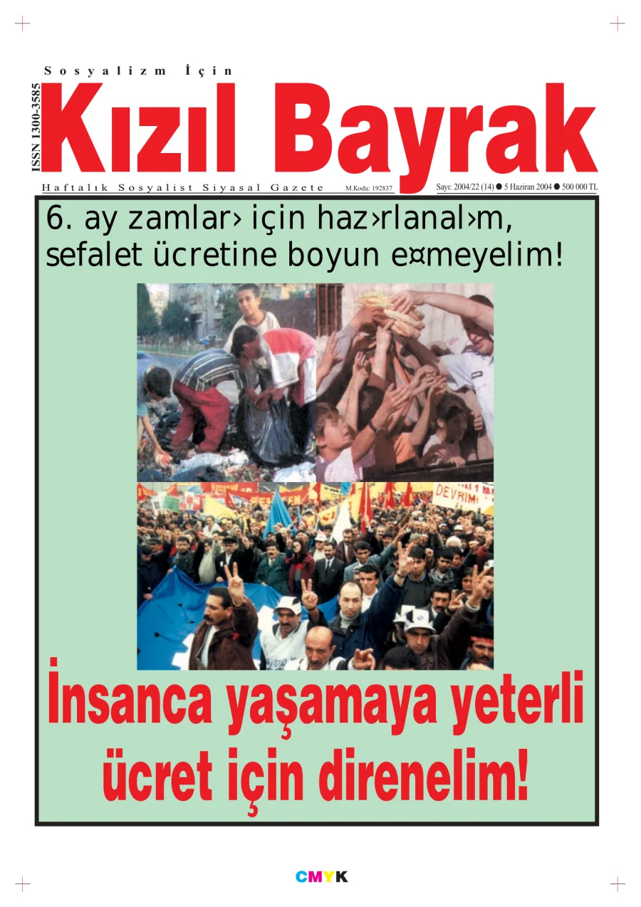 Yıl 2004 Sayı 22 05 Haziran kapak görseli