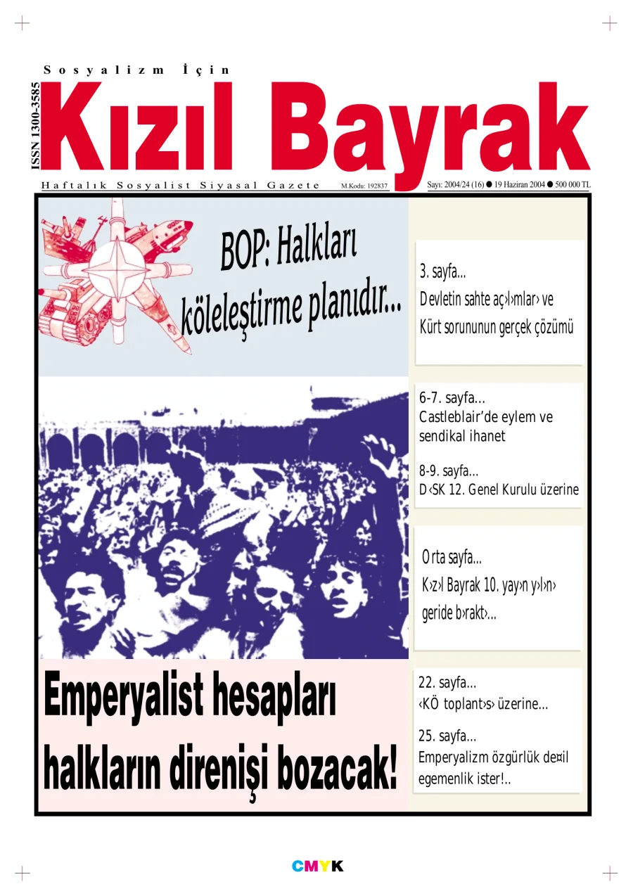 Yıl 2004 Sayı 24 19 Haziran kapak görseli