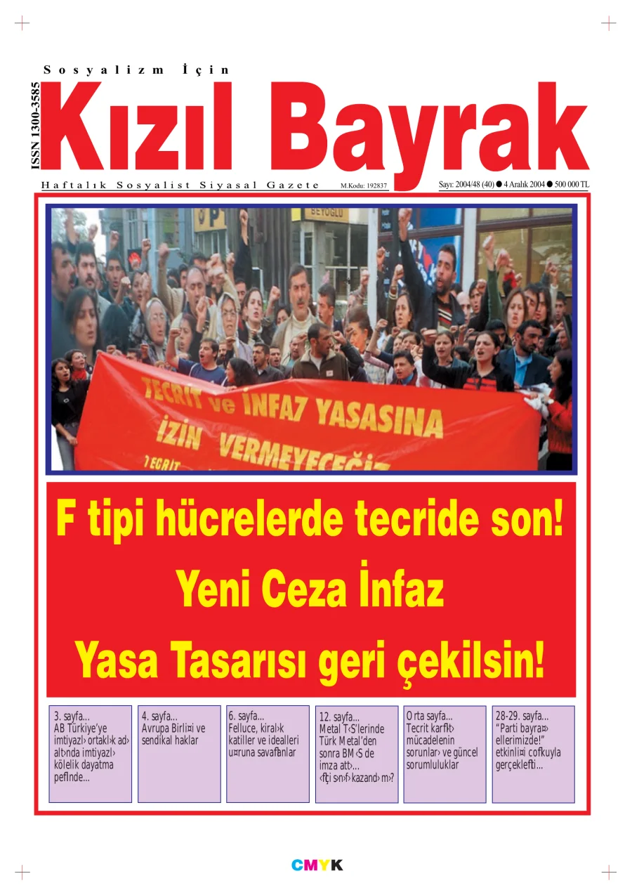 Yıl 2004 Sayı 48 04 Aralık kitap kapağı