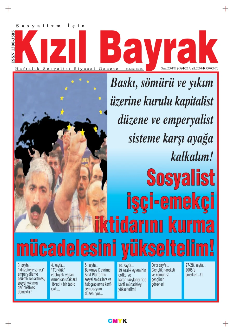Yıl 2004 Sayı 51 25 Aralık kapak görseli