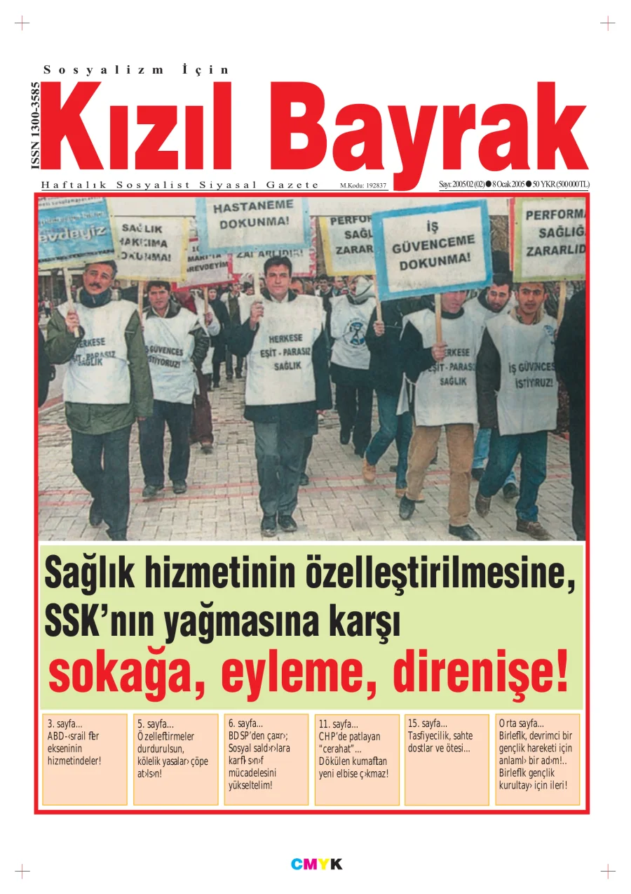 Yıl 2005 Sayı 02 08 Ocak kapak görseli