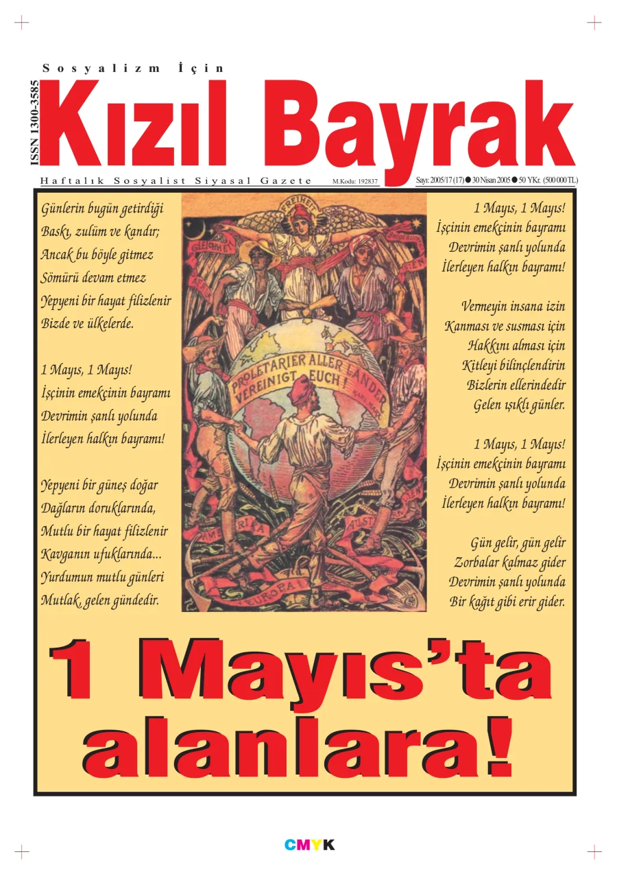 Yıl 2005 Sayı 17 30 Nisan kapak görseli