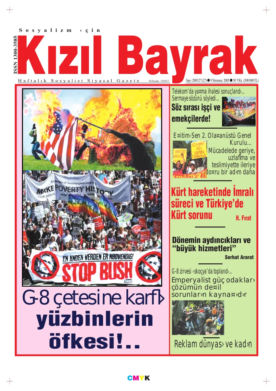 Yıl 2005 Sayı 27 09 Temmuz kapak görseli