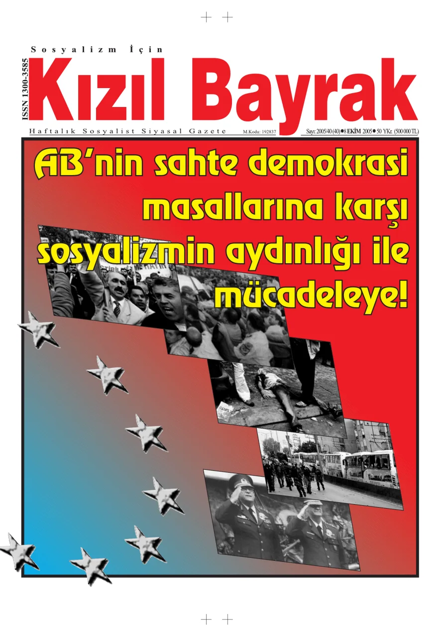 Yıl 2005 Sayı 40 8 Ekim kapak görseli