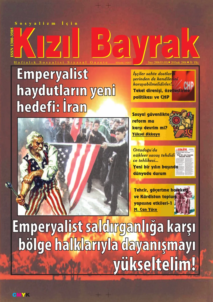 Yıl 2006 Sayı 03 28 Ocak kapak görseli