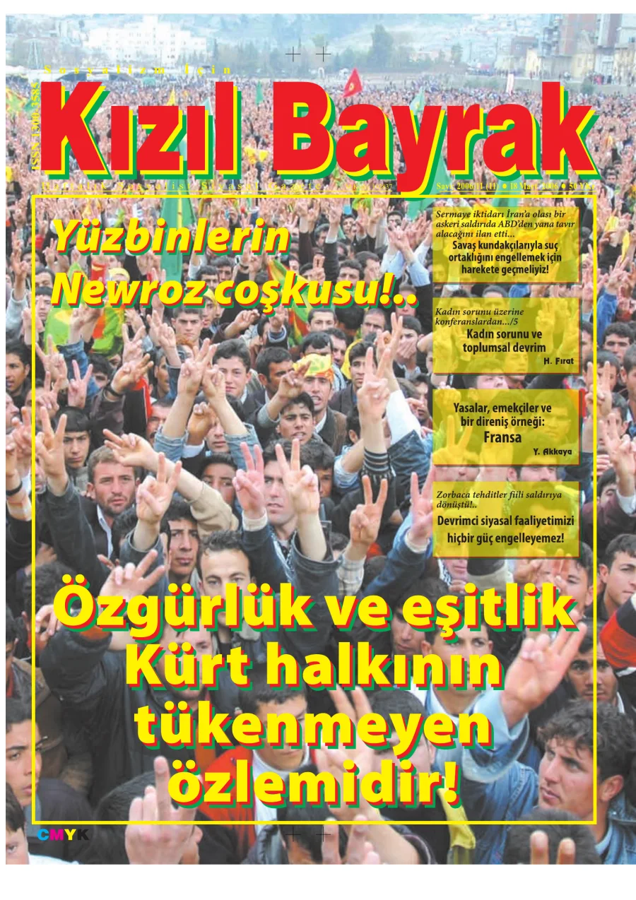 Yıl 2006 Sayı 11 25 Mart kapak görseli
