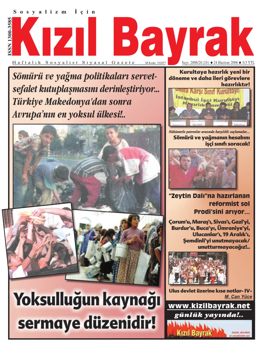 Yıl 2006 Sayı 24 24 Haziran kapak görseli