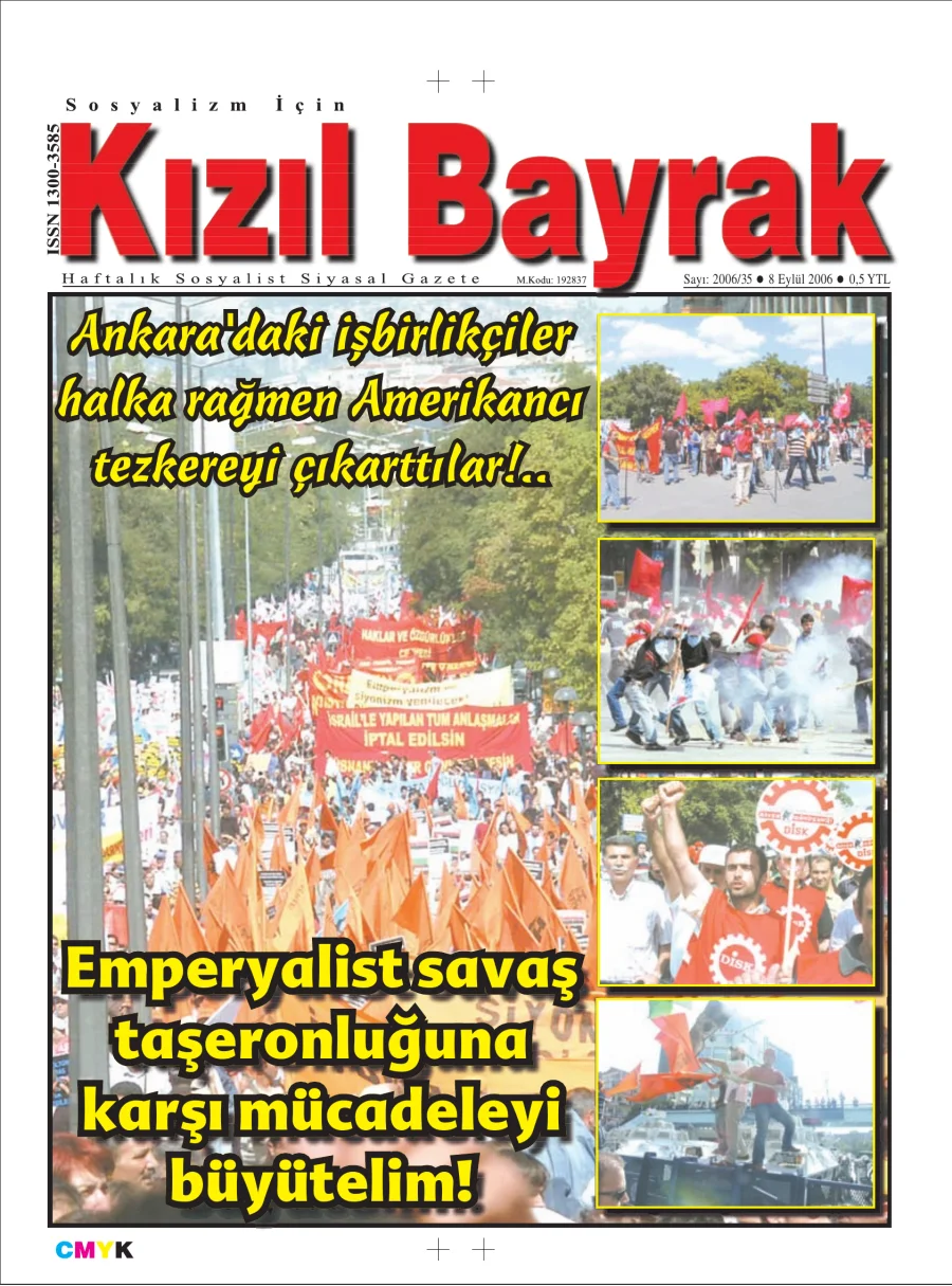 Yıl 2006 Sayı 35 8 Eylül kapak görseli