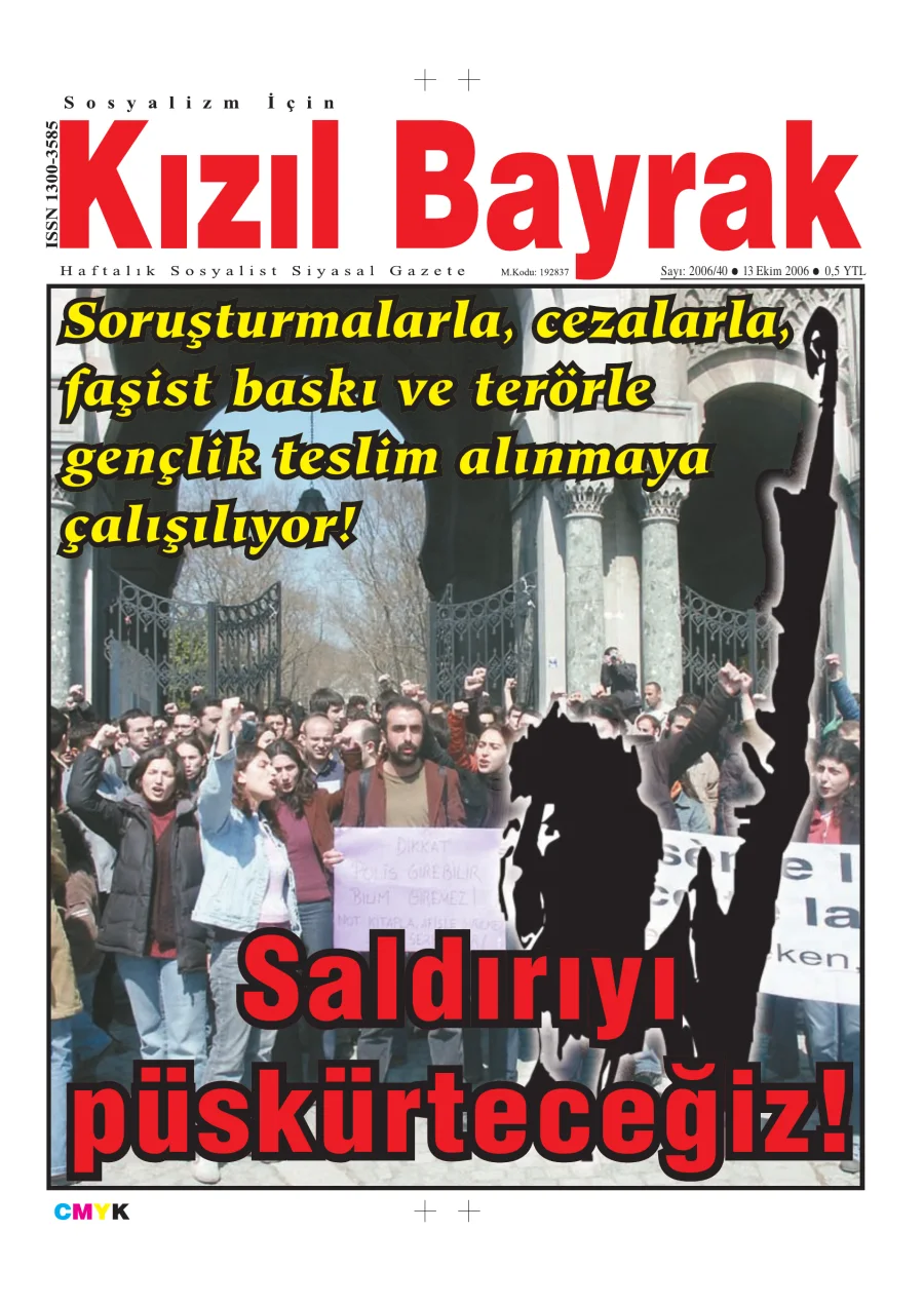 Yıl 2006 Sayı 40 13 Ekim kitap kapağı