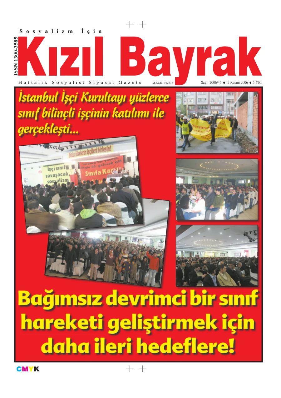 Yıl 2006 Sayı 45 17 Kasım kapak görseli