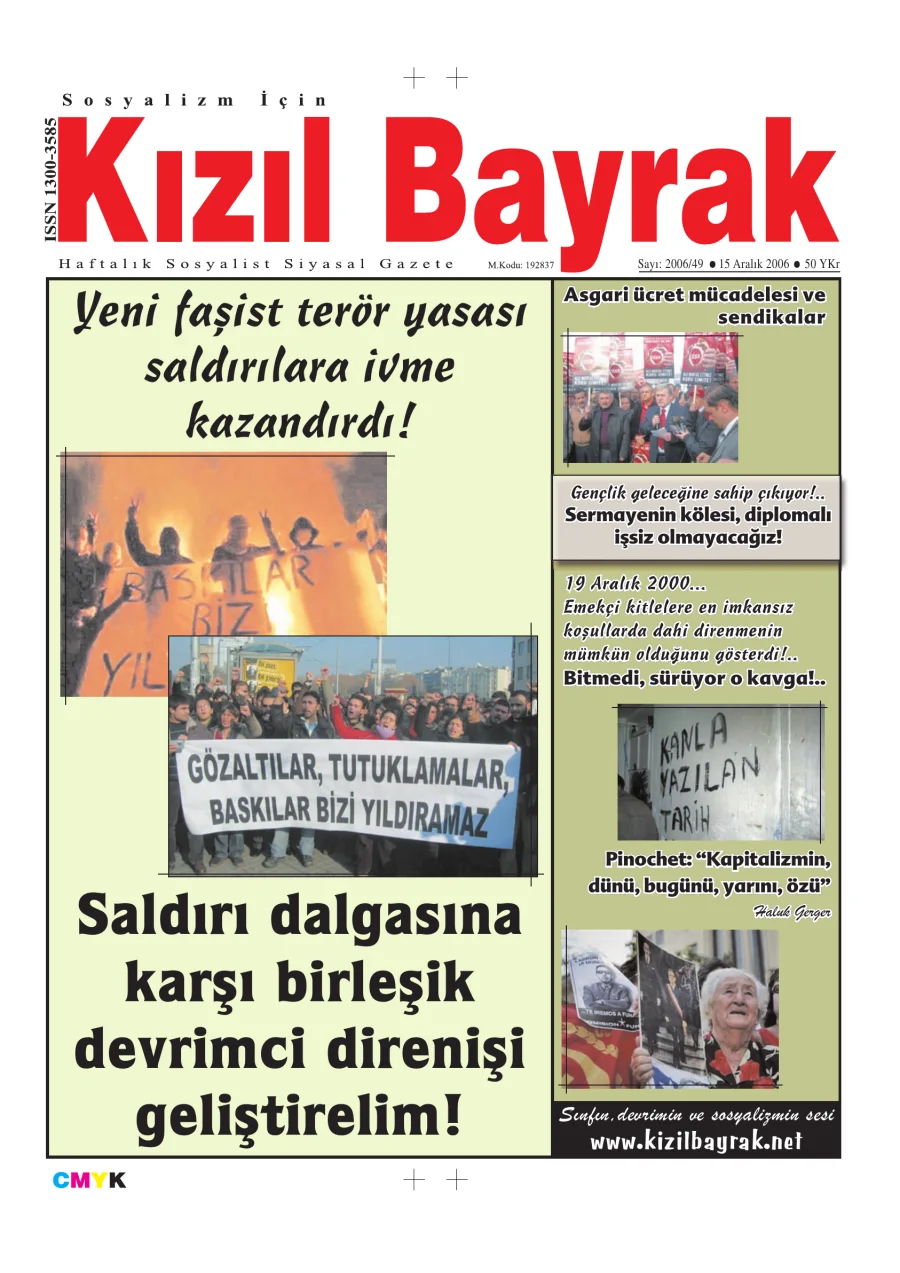 Yıl 2006 Sayı 49 15 Aralık kapak görseli