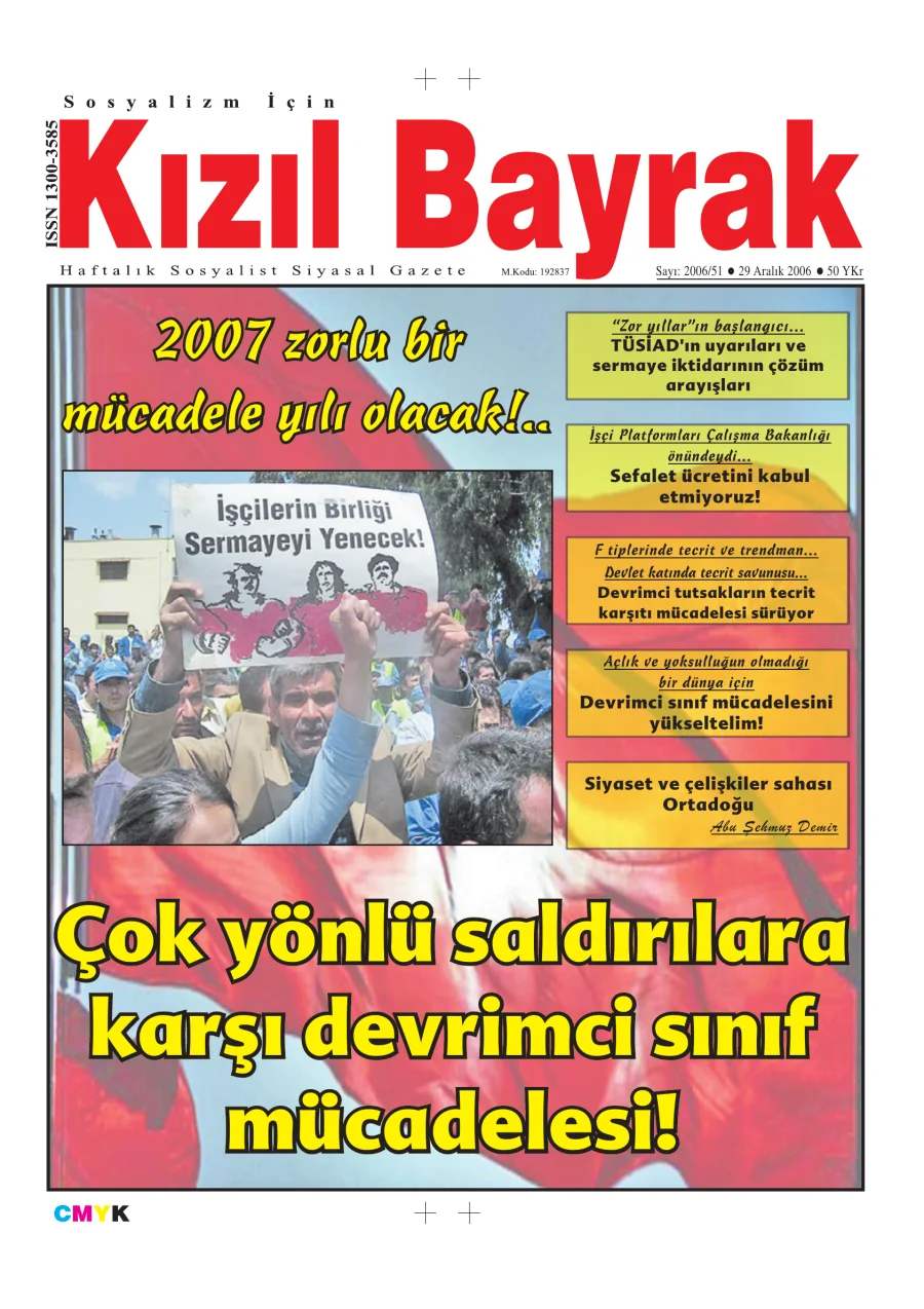 Yıl 2006 Sayı 51 29 Aralık kitap kapağı