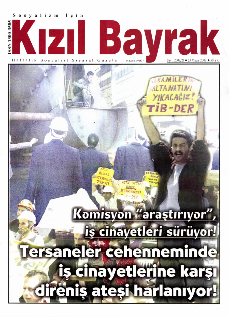Yıl 2008 Sayı 21 23 Mayis kitap kapağı