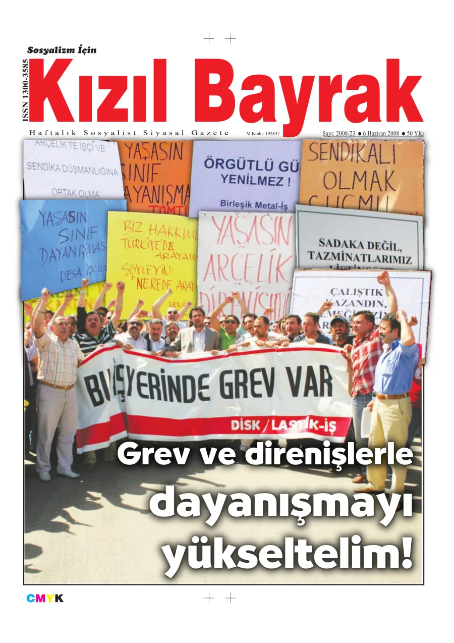 Yıl 2008 Sayı 23 6 Haziran kapak görseli