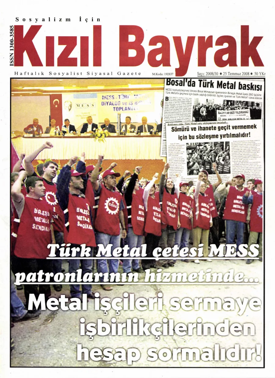 Yıl 2008 Sayı 30 25 Temmuz kapak görseli