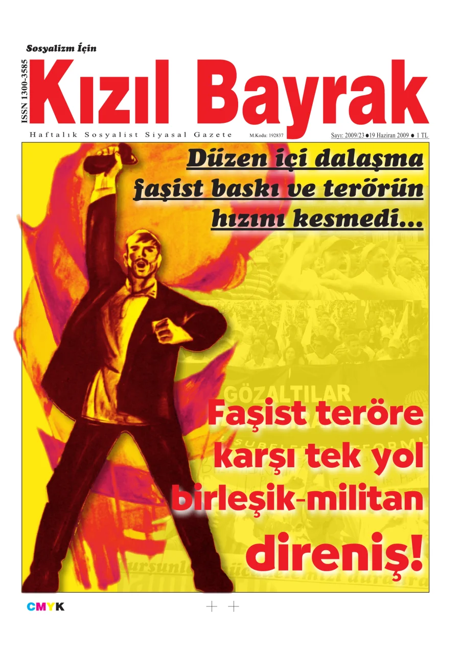 Yıl 2009 Sayı 23 19 Haziran kapak görseli