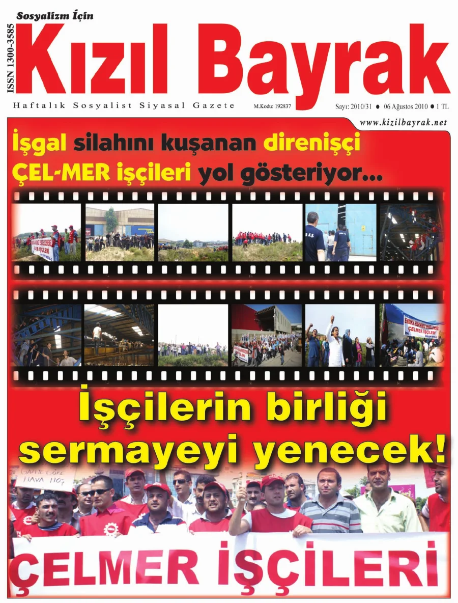 Yıl 2010 Sayı 31 06 Ağustos kitap kapağı