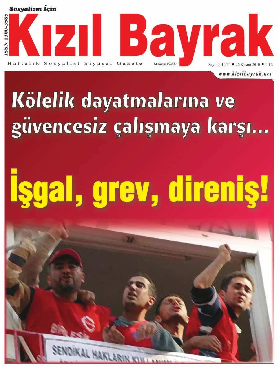 Yıl 2010 Sayı 45 26 Kasim kapak görseli