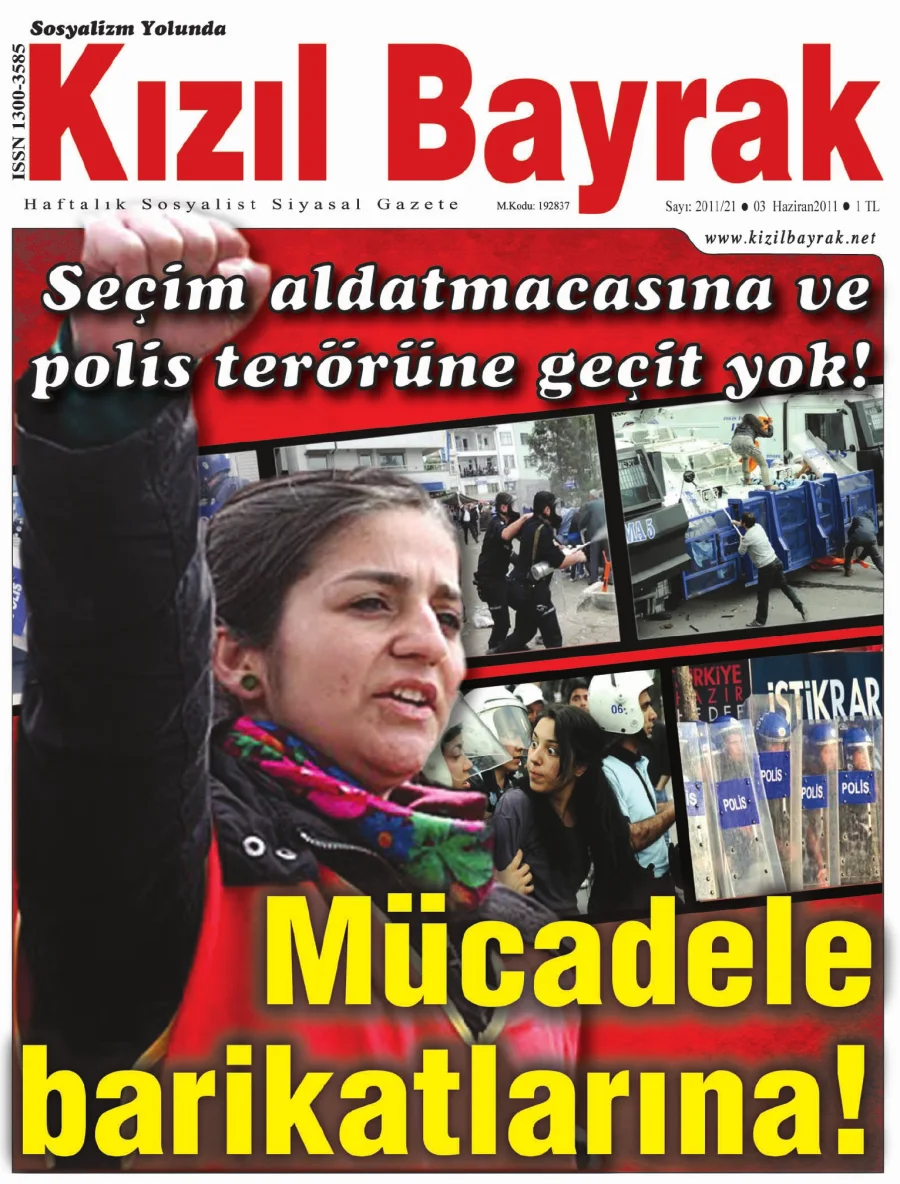 Yıl 2011 Sayı 21 3 Haziran kitap kapağı