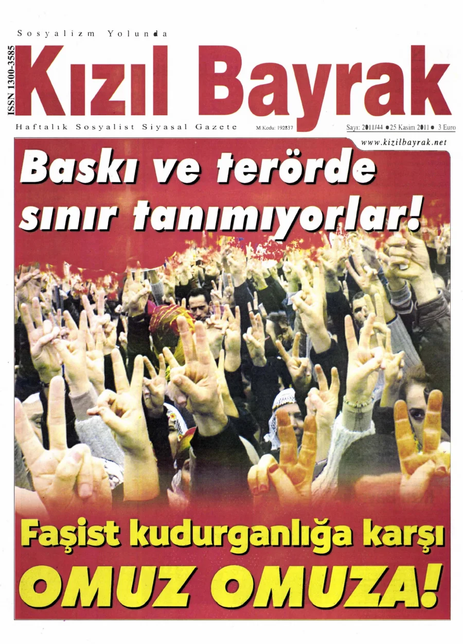 Yıl 2011 Sayı 44 25 Kasim kapak görseli