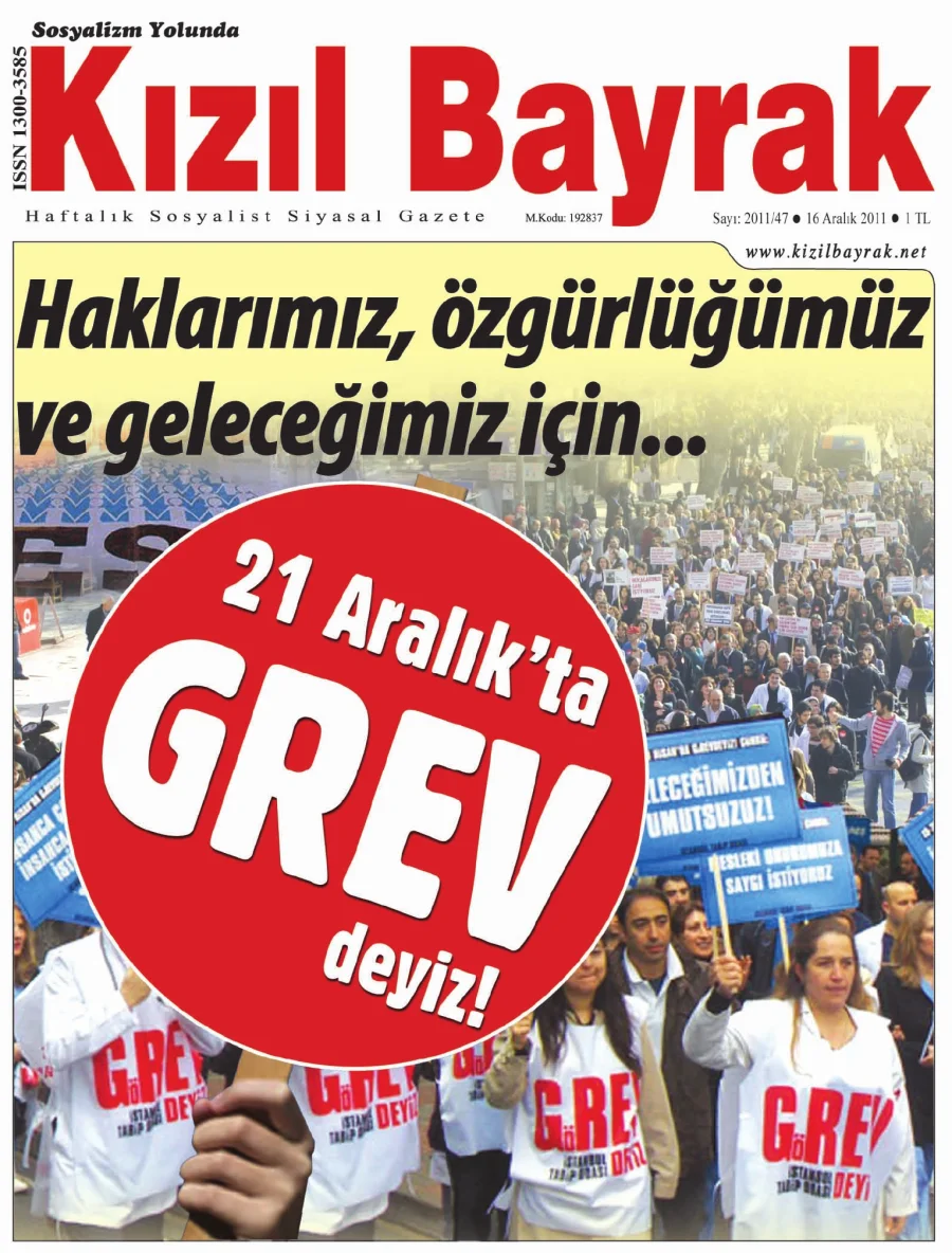 Yıl 2011 Sayı 47 16 Aralık kitap kapağı