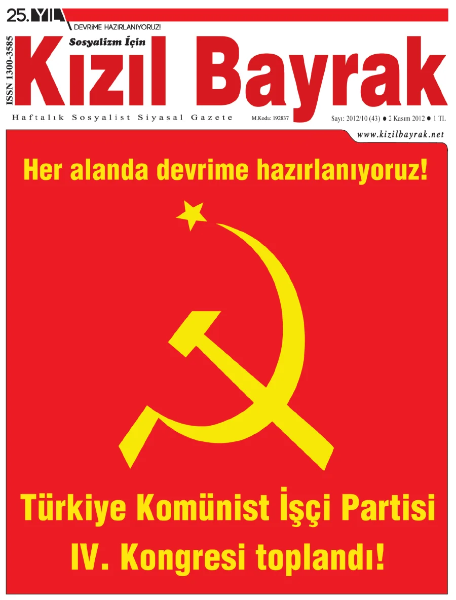 Yıl 2012 Sayı 43 2 Kasim kapak görseli