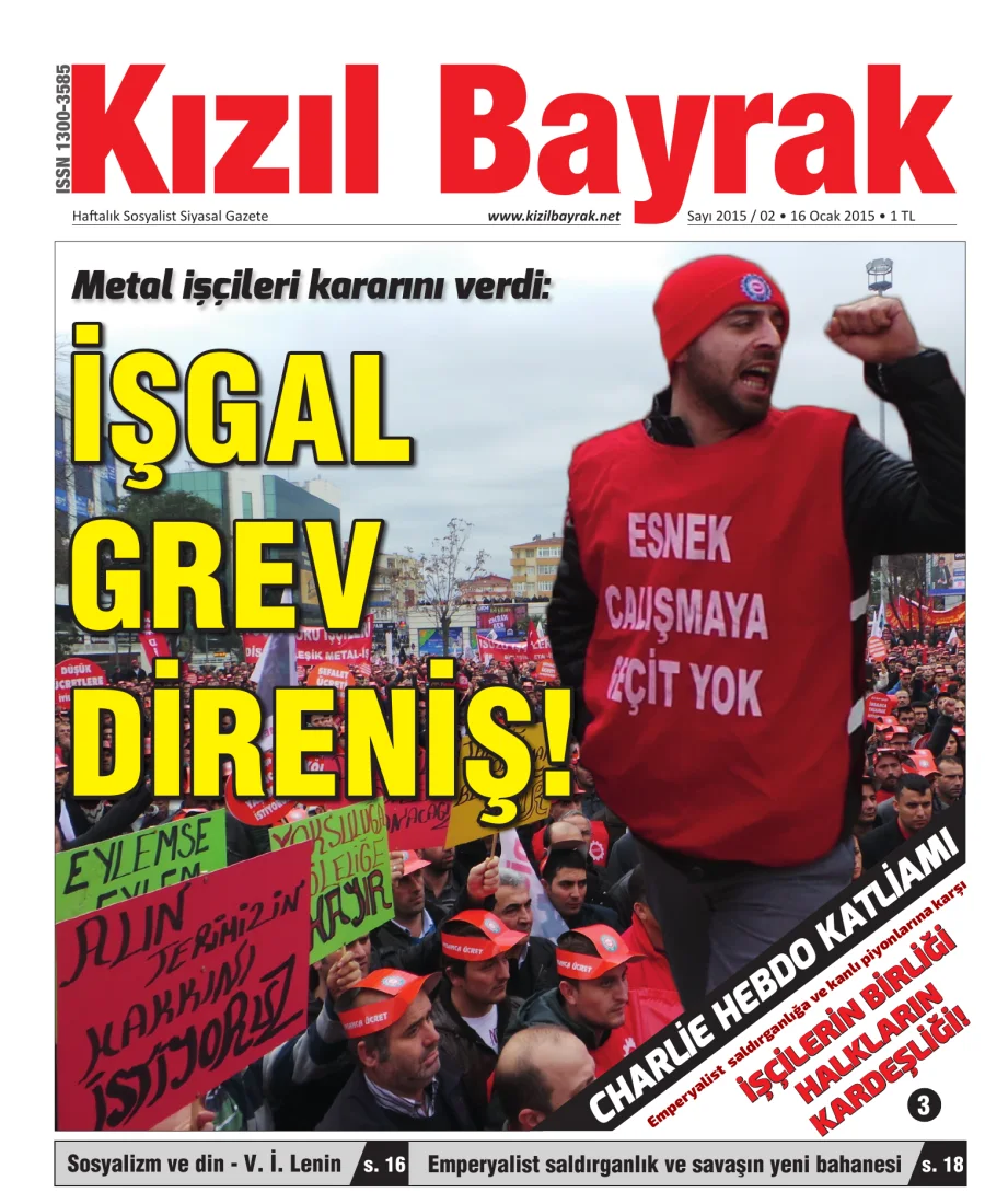 Yıl 2015 Sayı 02 16 Ocak kapak görseli