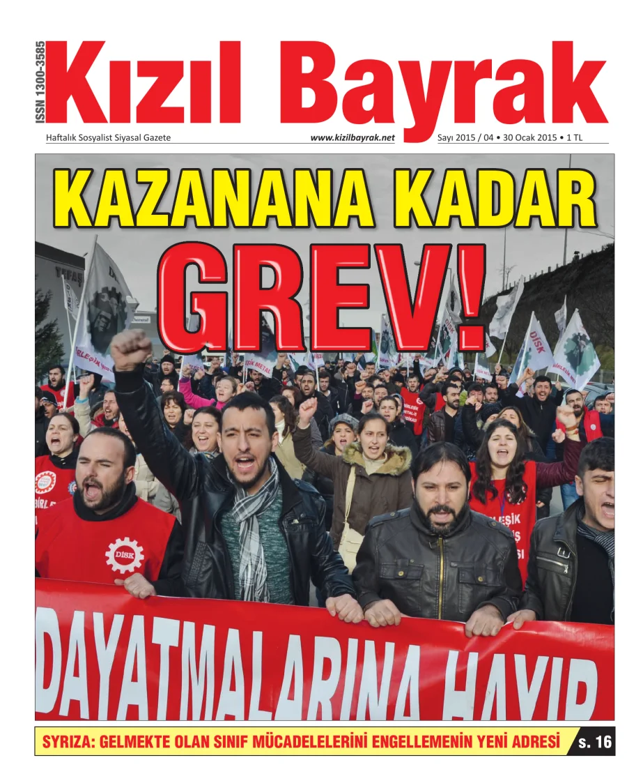 Yıl 2015 Sayı 04 30 Ocak kapak görseli