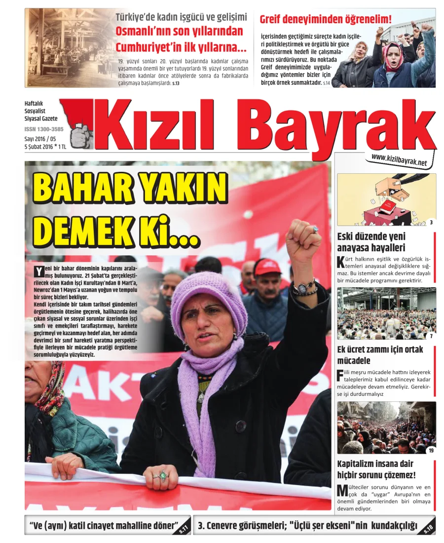 Yıl 2016 Sayı 05 05 Subat kapak görseli