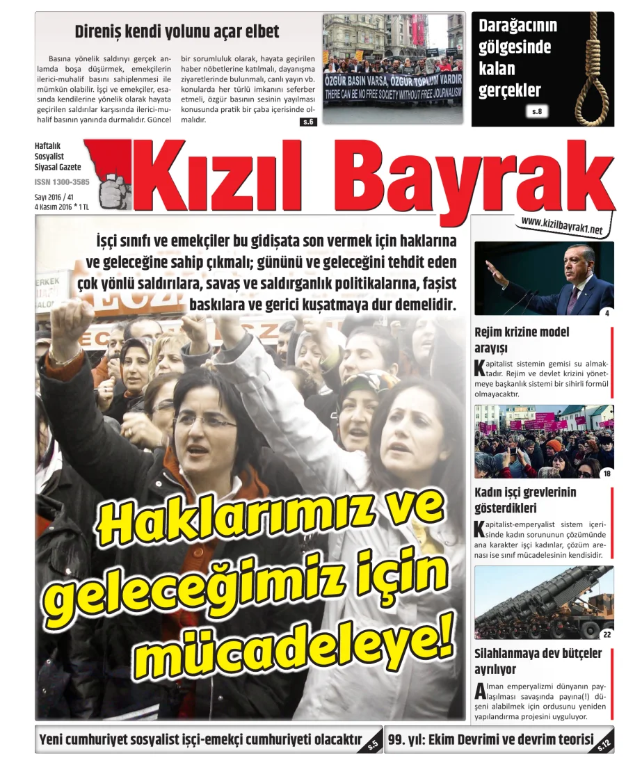 Yıl 2016 Sayı 41 04 Kasim kapak görseli