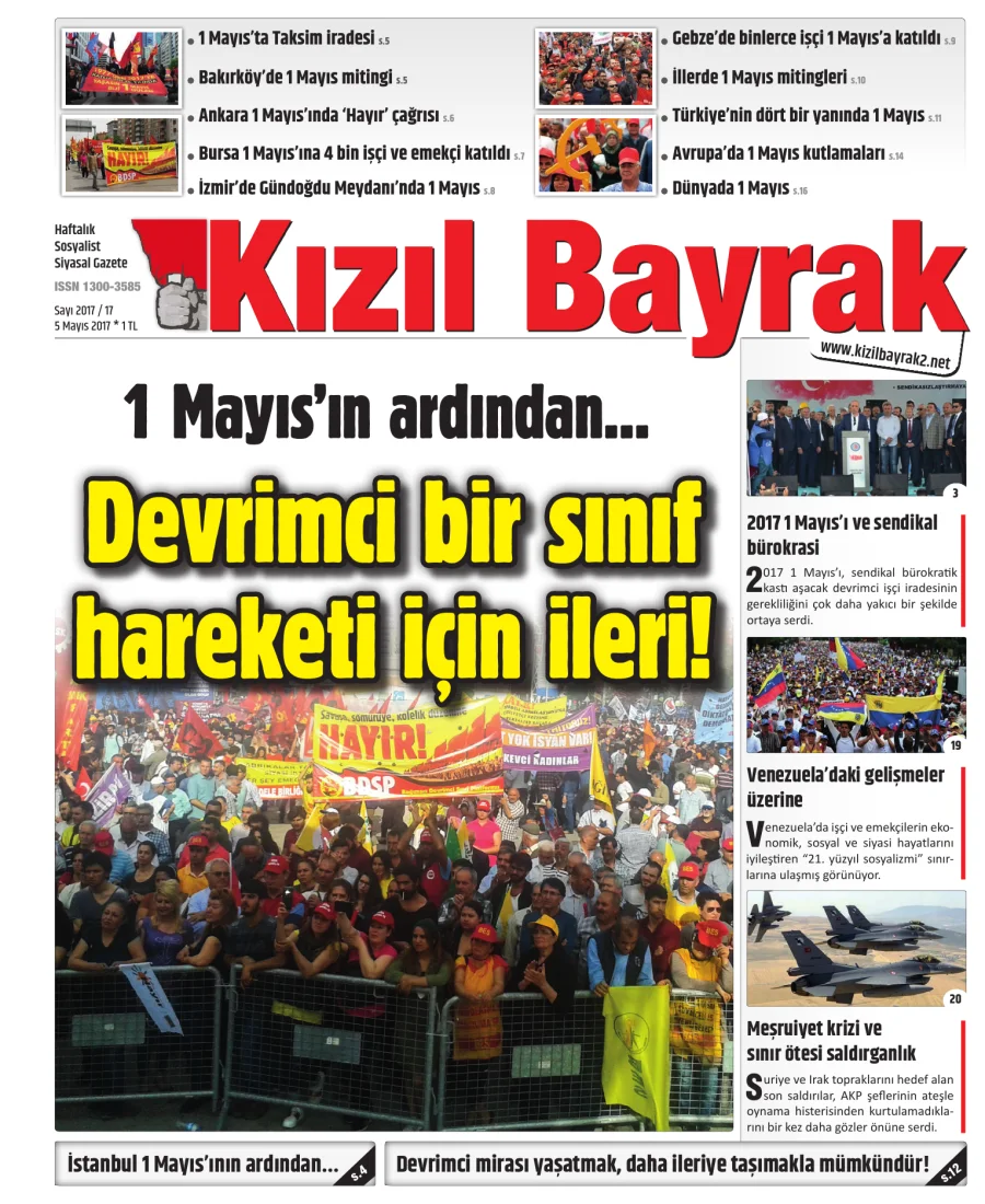 Yıl 2017 Sayı 17 05 Mayis kapak görseli