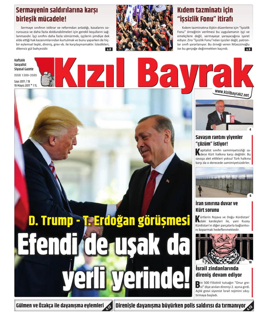 Yıl 2017 Sayı 19 19 Mayis kapak görseli