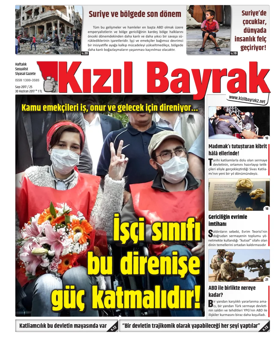 Yıl 2017 Sayı 25 30 Haziran kapak görseli