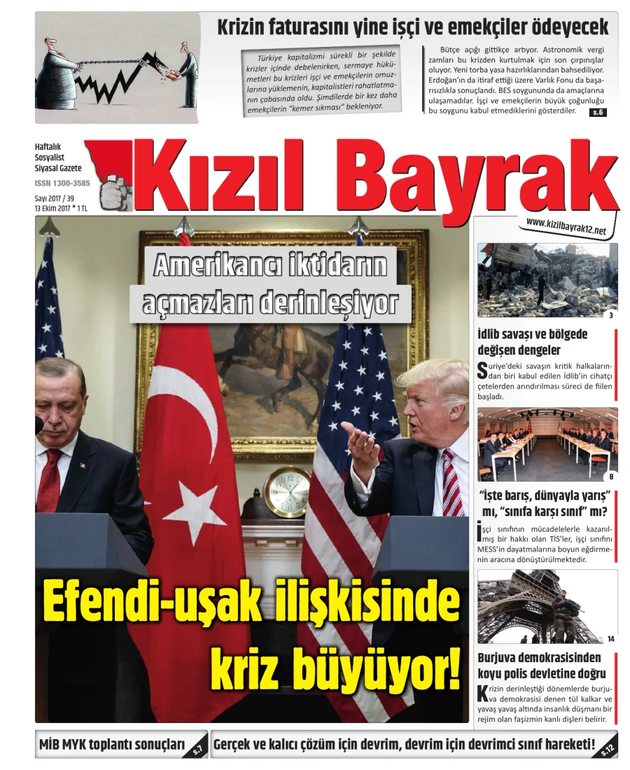 Yıl 2017 Sayı 39 13 Ekim kitap kapağı