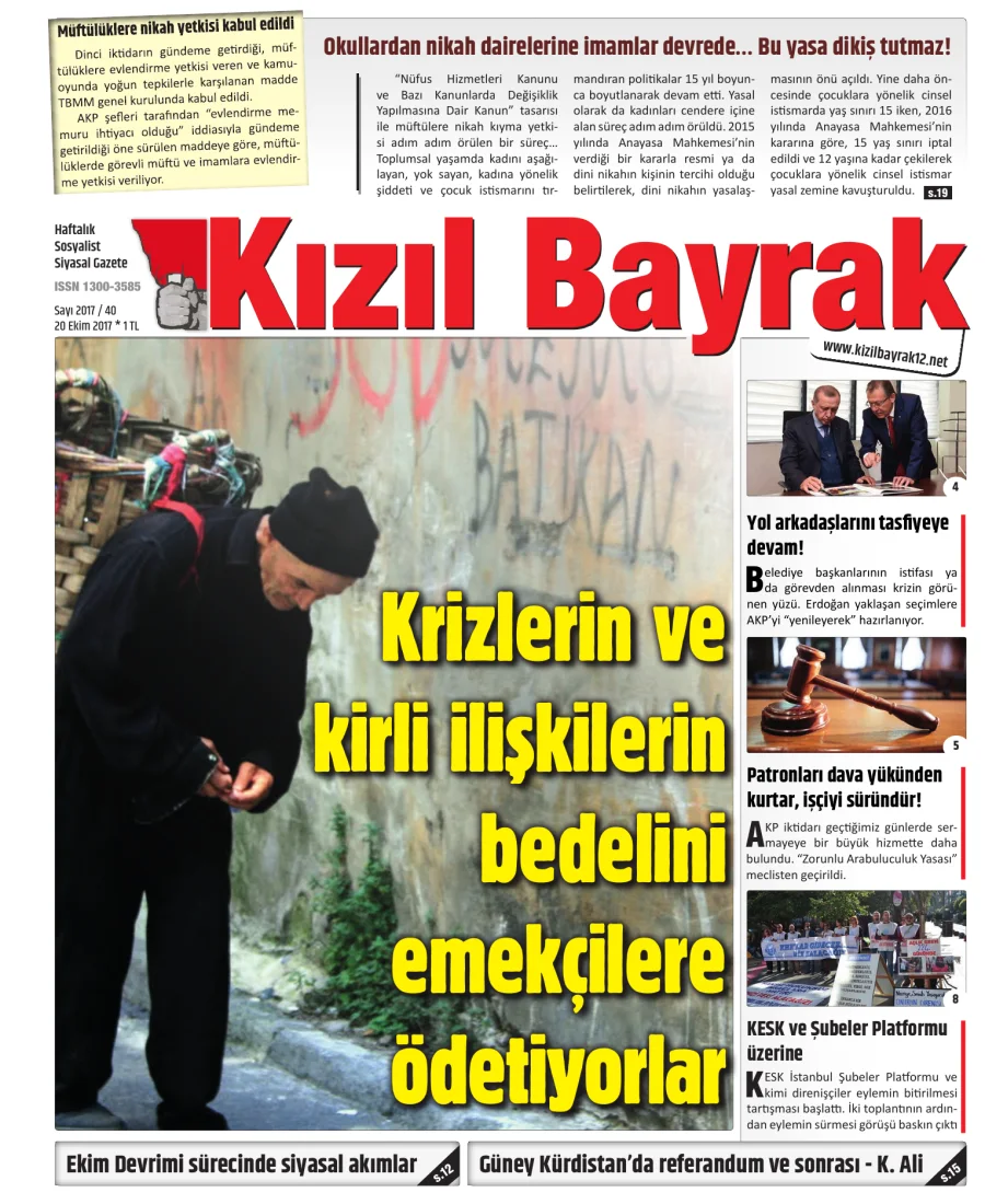 Yıl 2017 Sayı 40 20 Ekim kapak görseli