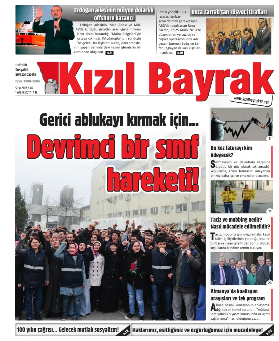 Yıl 2017 Sayı 46 01 Aralik kapak görseli