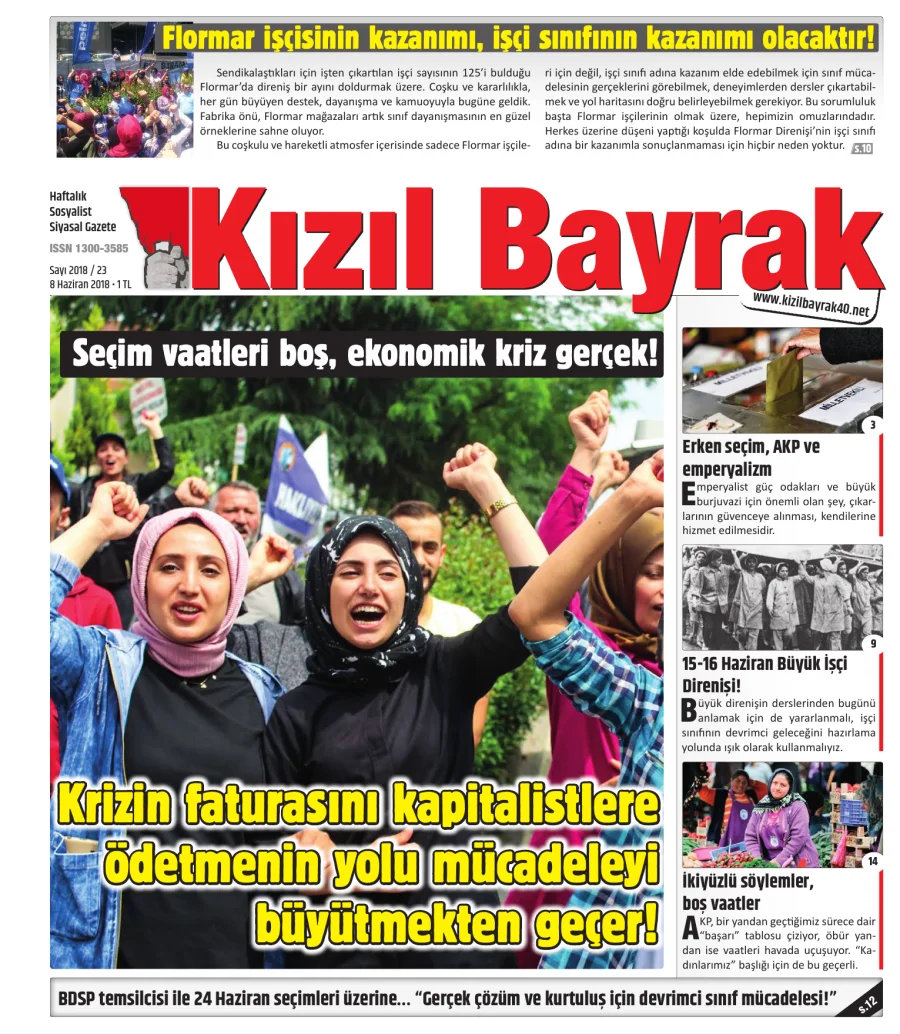 Yıl 2018 Sayı 23 08 Haziran kitap kapağı