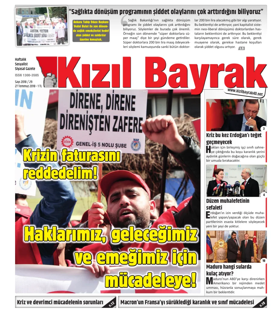 Yıl 2018 Sayı 29 29 Temmuz kitap kapağı