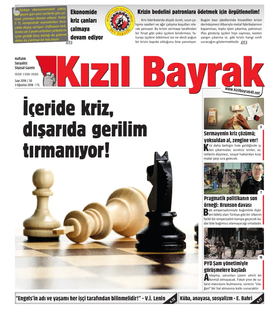 Yıl 2018 Sayı 30 03 Agustos kitap kapağı